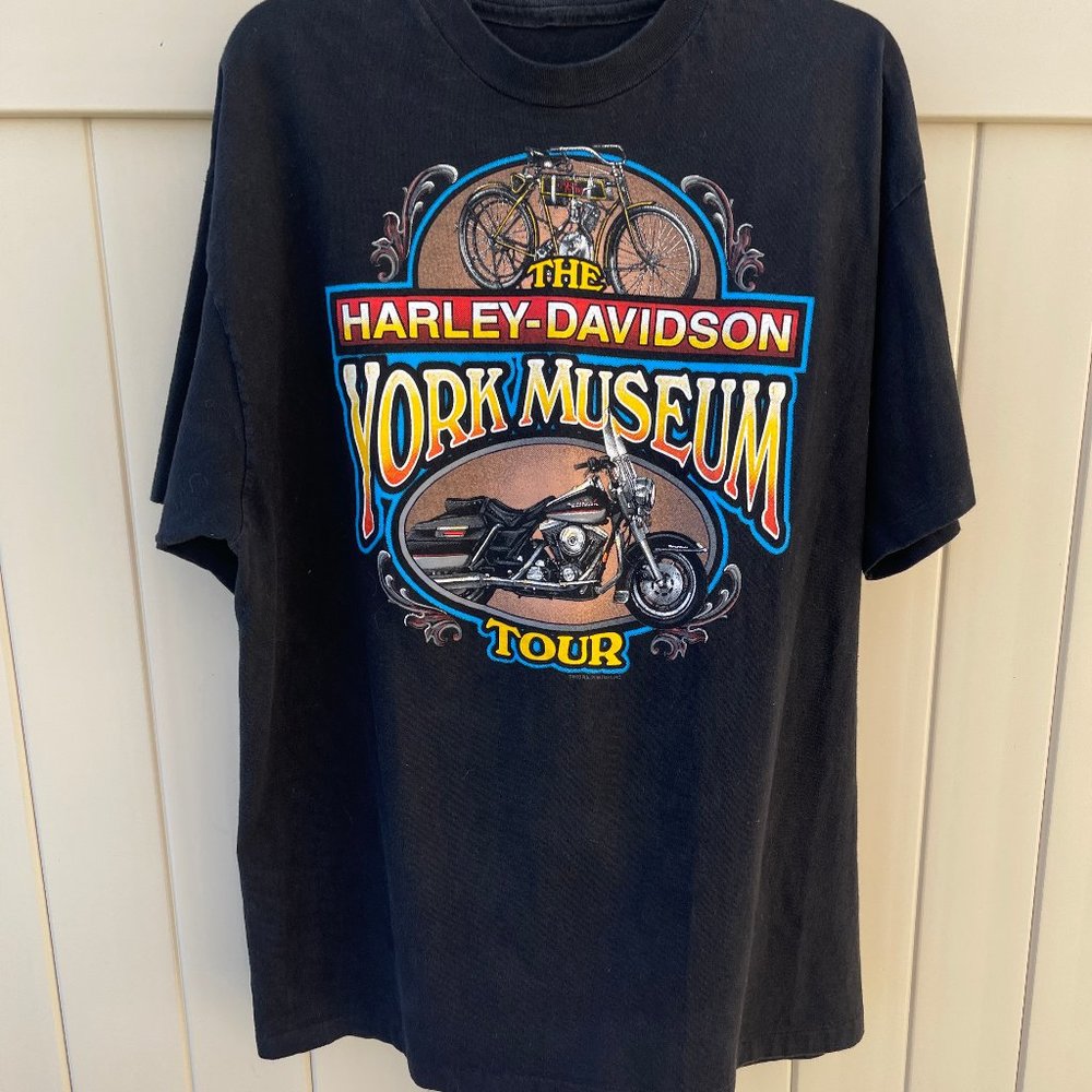 Vintage Harley Davidson Museum T-Shirt, Size XL